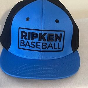Dome Headwear Ripken Baseball Hat Blue Black Snapback Style XXVIII OSFM